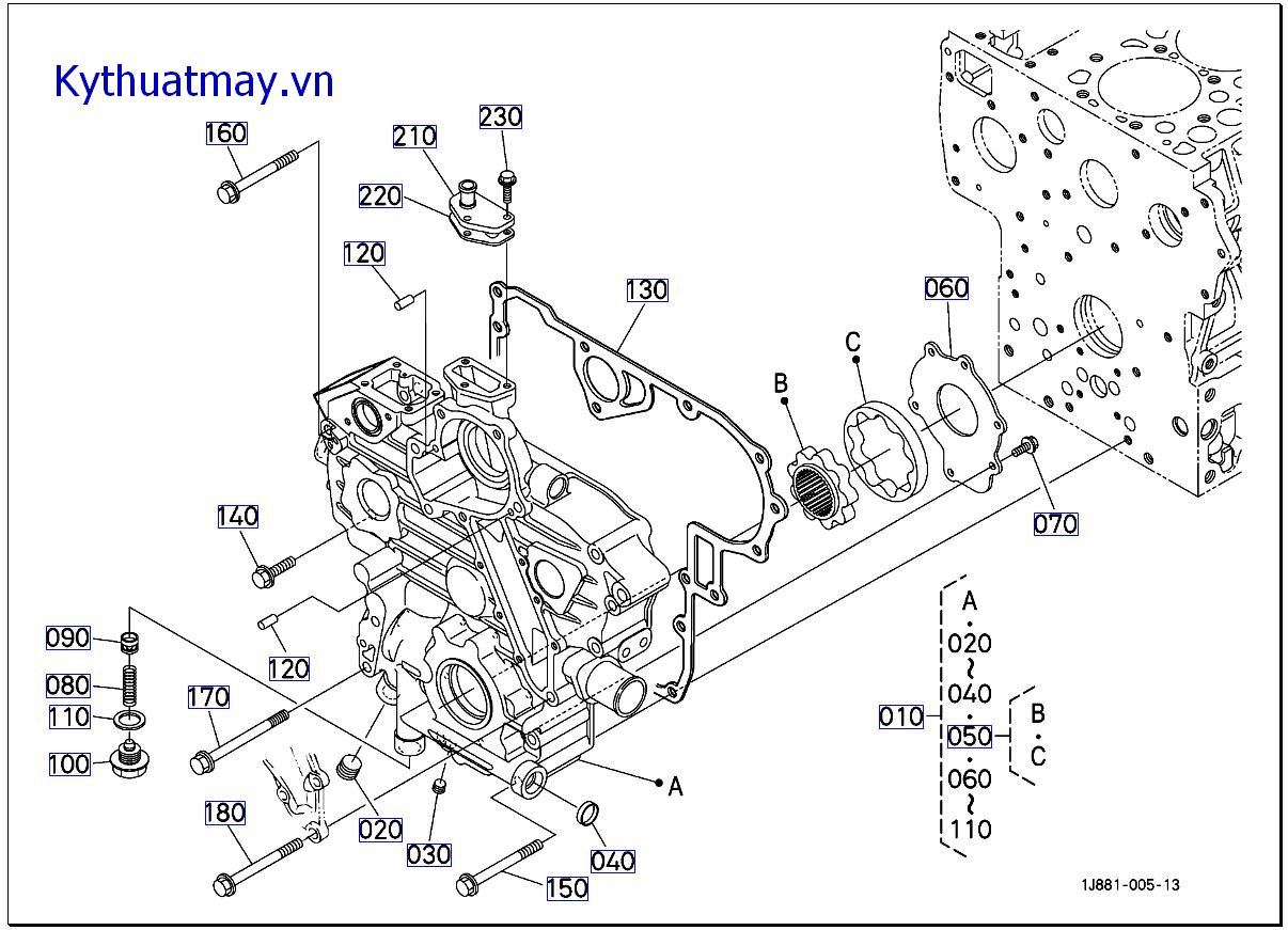 Hộp số lớn hơn BKQ0001